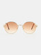 نظارات شمسية دائرية من JASSY بإطار معدني صغير متدرج مزاجه - #02