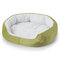 6 Colors Shearling Fleece Pet Kennel Dog Cat Warm Round Kennel - Green
