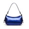 Women PU Leather Casual  Elegant Handbag Crossbody Bag Shoulder Bag - Blue