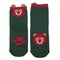 Middle Tube Thermal Cotton Socks Cute Animal Cartoon Stampa Stereo Hosiery  - Green