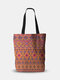Women Canvas Bohemia Ethnic Pattern Shoulder Bag Handbag Tote Shopping Bag - 18