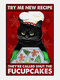 1 قطعة Black القط نمط سلسلة عيد الميلاد قماش الطباعة ذاتية اللصق ديكور المنزل لغرفة النوم غرف معيشة ملصقات الحائط - #01
