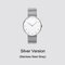  Fashion Quartz Men Wristwatch  Stainless Steel Strap Watches Waterproof Men Clock - 02