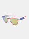 Unisex Retro Classic Fashion Polarized Anti-UV Sunglasses  - Gold