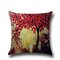 1 PC 3D Vintage Dimensional Flower Cotton Linen Pillow Case Waist Cushion Cover Throw Pillow Cover Bags Home Car Decor - #5