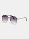 JASSY Unisex Vintage Casual Gradient UV Blocking Geometric Sunglasses - #02