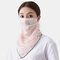 Impressão verão pescoço protetor solar cachecol Máscara equitação ao ar livre de secagem rápida respirável Máscara  - 02