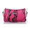 Women Pu Crocodile Crossbody Bag Shoulder Bag Shopping Bag - Red