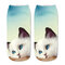 12Pair Cartoon Stereo Socks Harajuku Style Animal Cat 3D Print Socks - 4