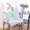 KCASA WX-PP3 Элегантный эластичный эластичный чехол на сиденье для стула с цветком, столовая, домашний декор, Свадебное - #5