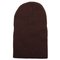 Unisex Beanie Knit Ski Cap Hip-Hop  Candy Color Winter Warm Wool Hat  - Coffee