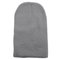 Unisex Beanie Knit Ski Cap Hip-Hop  Candy Color Winter Warm Wool Hat  - Light Gray