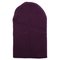 Unisex Beanie Knit Ski Cap Hip-Hop  Candy Color Winter Warm Wool Hat  - Dark Purple