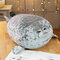 Seelöwe Plüschtiere 3D Neuheit Wurfkissen Soft Stofftier - Grau