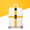 Travel Luggage Cross Strap Suitcase Bag Ceinture d'emballage Bande de boucle sécurisée avec étiquette - je