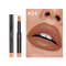 15 Colors Matte Velvet Lipstick Long-lasting Natural Nude Thin Tube Lipstick Pen Lip Makeup - 04