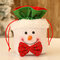 1 قطعة الفانيلا عيد الميلاد كيس الحلوى هدية حقيبة المنزل حقيبة هدايا عشية الكريسماس للأطفال الكبار - #1