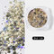 12 Colors Shining Light Onion Powder Ultra-thin Nail Glitter Sequins Colorful Irregular 3D Slices - 10