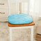 Memory Cotton Soft Chair Cushion Car Office Mat Comfortable Buttocks Cushion Pads Home Decor - Blue