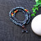 Retro Handmade Ceramic Beads Bracelet Multilayer Wrap Buddhism Bracelet for Women Men - #4