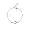 Trendy Wave Symbol Bracelet Geometric Pendant Chain Bracelet Bohemian Jewelry - Picture