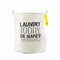 Foldable Linen Clothes Laundry Basket Hamper Storage Waterproof Home Sorter Bag - #10