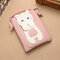 Ladies Phone Bag Super Cute Girl Diagonal Bag Cartoon Coin Purse Sundries Bag Multi-layer Small Backpack Storage Bag - Pink