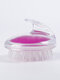 Handheld Scalp Massage Comb Mini Head Meridian Massage Bath Brushes - Purple