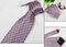 Mens Arrow Type Business Jacquard Dot Pattern Silk Ties - #8