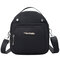 Nylon Casual Light Daily 6inch Phone Bag Shoulder Bags Crossbody Bags For Women - Black