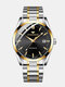 Fashion Men Business Style Full Steel Watch Luminous Display Automatic Mechanical Watch - #04