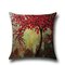 1 PC 3D Vintage Dimensional Flower Cotton Linen Pillow Case Waist Cushion Cover Throw Pillow Cover Bags Home Car Decor - #8