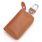 Genuine Leather Car Key Holder Key Bag For Men  - Brown 1