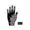  Henna Tattoo Stencils Indian Templates Airbrush Lace Flower Hand Foot Wrist TemporaryTattoo Stencil - 12