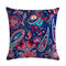 Motif de Texture 45 * 45 cm housse de coussin en lin coussin de décoration de la maison taie d'oreiller décorative - #1