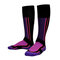 Mens Thick Winter Breathable Comfortable Calf Socks Casual Ski Climbing Sports Long Tube Socks - Purple