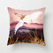 Modern Abstract Landscape Linen Cushion Cover Home Sofa Throw Pillowcases Home Decor - #11