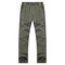 Plus Size Casual Outdoor Multi-Pockets Loose Elastic Straight Leg Cargo Pants For Men - Army Green