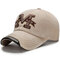 High Quality Washed Cotton Baseball Cap Outdoor Sunshade Adjustable Good Cap For Men - Beige