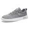 Men Cloth Breathable Stylish Casual Skate Shoes - Gray
