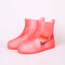 Silicone Shoe Cover Outdoor Home Waterproof And Dustproof Cover Rain Boot - Pink