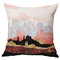 Modern Abstract Landscape Moon Linen Cushion Cover Home Sofa Throw Pillowcases Home Decor - #8