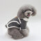 Pet Dog Fleece Neck Winter Warm Coat Puppy Soft Sweater Clothing - Gray