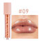 10 Colors Glittering Lip Gloss Lasting Waterproof Non-Stick Cup Diamond Pearlescent Lip Glaze - #09