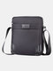Men Oxford Large Capacity Crossbody Bag Shoulder Bag - Black