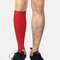 Men's Sports Leggings Compression Elastic Calf Socks - Red