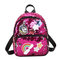 Sequined Unicorn Backpack New Girl Fashion Backpack Cartoon Cute Bag Travel Backpack - Rose Red