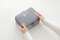 Memory Spinning Cosmetic Bag Large Capacity Compartment Multi-Function Travel Storage Bag - Gray