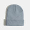 Unisex Solid Color Knitted Wool Hat Skull Cap Beanie Caps - #04