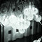 3 متر 20led بطارية فقاعة الكرة الجنية سلسلة أضواء حديقة حزب الميلاد الزفاف ديكور المنزل - أبيض